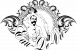 EDV Logo Outline Black